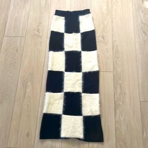 Urban Outfitters full length knit skirt with side slit